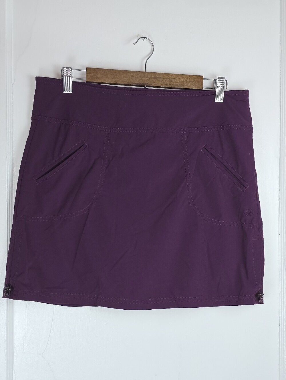 Athleta Purple Athletic Hiking  Gorpcore Skort 8